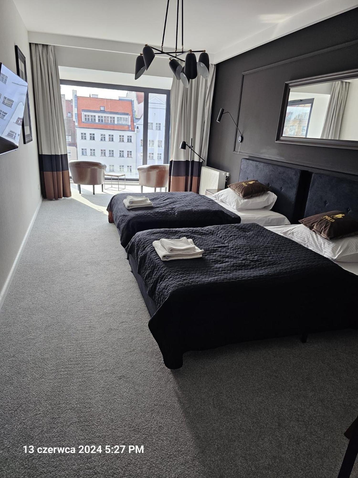 Apartament Chmielna Z Widokiem Na Rzeke Gdańsk Extérieur photo