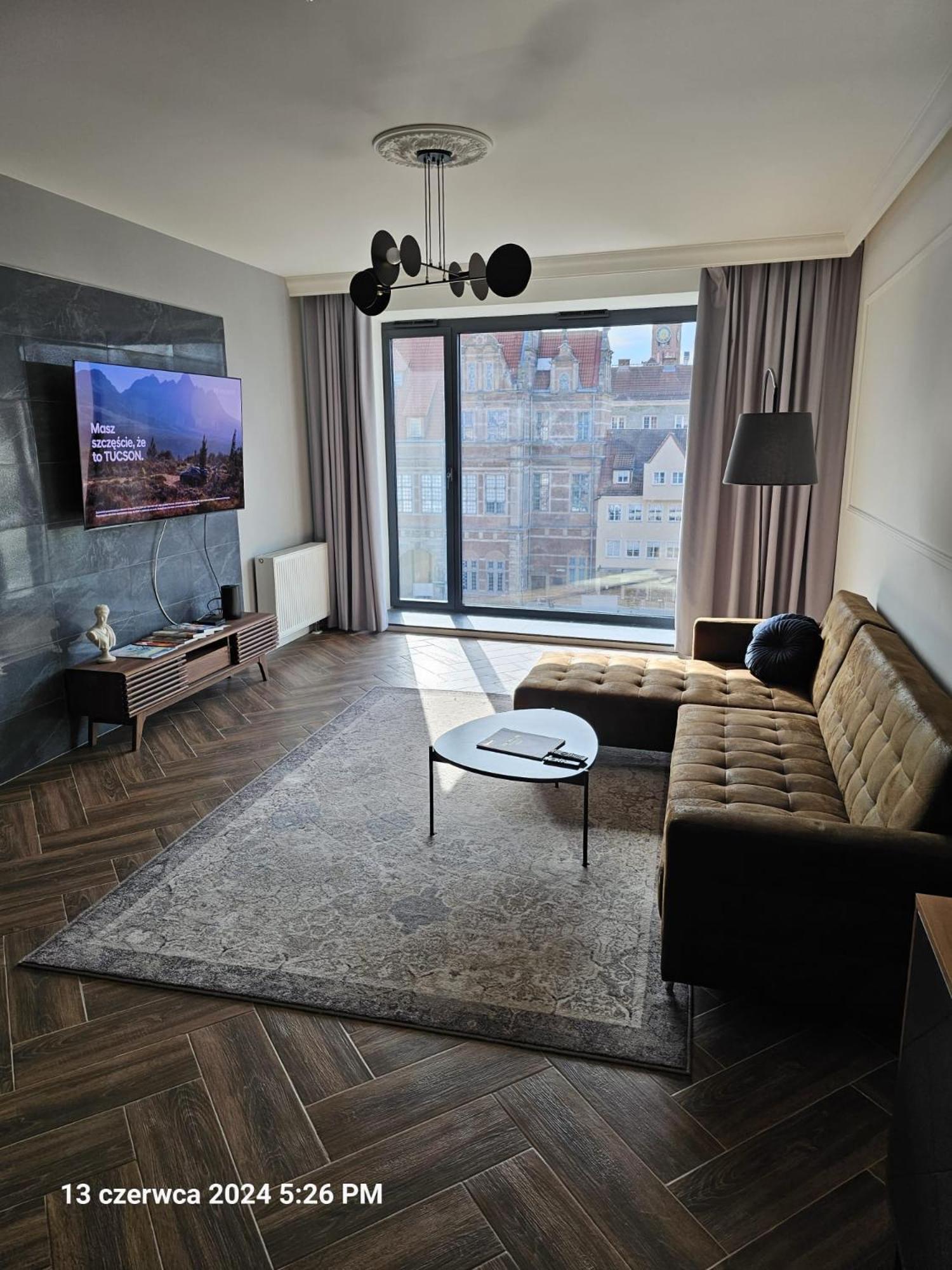 Apartament Chmielna Z Widokiem Na Rzeke Gdańsk Extérieur photo